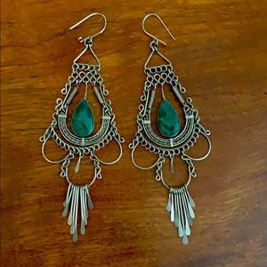 Sterling silver earrings